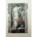 Love & Death, G F Watts, Book Illustration, c1907
