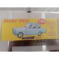 Dinky No189 Triumph Herald Repro/Replica Box