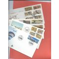 South West Africa stamps. 5 FDC from 1977 & 197...