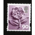 EN20 XEN19 90p Tudor Rose PHOTO DE LA RUE Unmou...