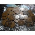Bulk lot of Victoria to George VI pennies - 37 ...