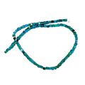 4.6mm Azurite Cube Bead Beautiful Blue with Gre...