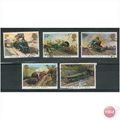 GB stamps 1985 used set - SG 1272-1276 - Famous...
