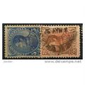 1893 Michel 37+39 - fine used (o)