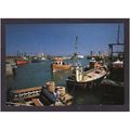 SEAHOUSES HARBOUR - NORTHUMBERLAND - NICE COLOU...