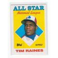 1988 Topps Tim Rock Raines baseball card #403 –...