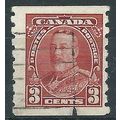 Canada 1935 SG354 3c Scarlet IMPERF x Perf 8 Go...