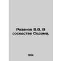 Rozanov V.V. In the neighborhood of Sodom. In Russian (ask us if in doubt)/Rozan