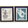 Sweden Stamps Scott #1460 To 1461, Mint Never H...