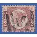 GB QV 1870 1/2d ROSE PLATE 14 FC SG49 GU