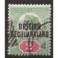 Bechuanaland 1891 SG34 2d Grey-Green & Carmine ...