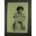 1903 Mennen's Borated Talcum Toilet Powder Ad -...