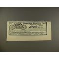 1903 Mitchell Motor Bicycle Motorcycle Ad - Che...