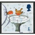 2001 Christmas Robins 'E' Multicoloured SG2240 GU