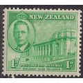 New Zealand 1946 KGV1 1d Parliament Peace Issue...