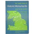 LIST AND MAP OF HISTORIC MONUMENTS IN UK. 1972 ...