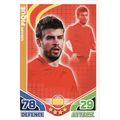 Match Attax World Cup 2010 Gerard Pique Spain