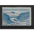 USA CANAL ZONE 1931 AIR 15c BLUE STEAMER PANAMA...