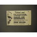 1952 Fancies and Goodnights Book by John Collie...