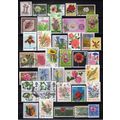 ZAYIX Flower Stamp Collection Mint/Used Plants ...