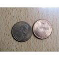 1996d USA 1 Cent Lincoln Memorial Coin