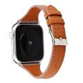 Stitching Stripes Genuine Leather Strap Watchba...