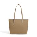 Genuine Leather Women Shoulder Bag Grey