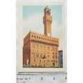 vintage postcard Florence Palazzo Vecchio