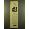 1961 Vermont Development Commission Ad - Why no...