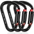Auto Locking Carabiner Heavy Duty Carabiner 25K...