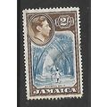 JAMAICA 1938 2s BLUE AND CHOCOLATE BAMBOO WALK ...
