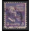 Used 807 3c Thomas Jefferson Barely Clears Atla...