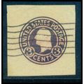 Used U437b 2c George Washington Fine Cut Square...