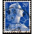 France 1957 Marianne 20f Used Stamp.