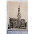 vintage postcard Brussels Town Hall