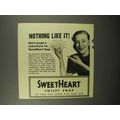 1940 SweetHeart Soap Ad - Nothing Like It