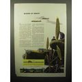 1943 WWII Nash Kelvinator Plane Ad - Blades of Wrath
