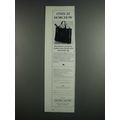 1984 Horchow Leather Tote Ad