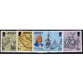 Jersey Sg160 - Sg163 set mint never hinged (G120)