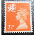 Wales W56 22p Used