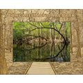 Congaree National Park Laser Engraved Wood Pict...