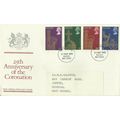 1st Day Cover "25th Anniversary Of The Coronati...