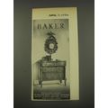1956 Baker Furniture Ad