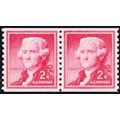1055b, Mint 2¢ Superb NH Coil Pair With Graded ...