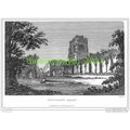 Fountain's Abbey, Yorkshire, England, 1825, MOD...