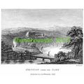 Chepstow from the Cliff, Monmouthshire, Wales, ...
