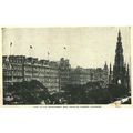 Scott Monument & Princes Street Gardens, Edinbu...
