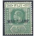 Fiji 1915.SG138 1/2d Green War Stamp Mounted Mint.