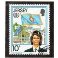 JER 1985 10p 'INTERNATIONAL YOUTH YEAR' FINE US...