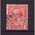 GREAT BRITAIN 1912 SG 358 1d VERMILION FINE USED
